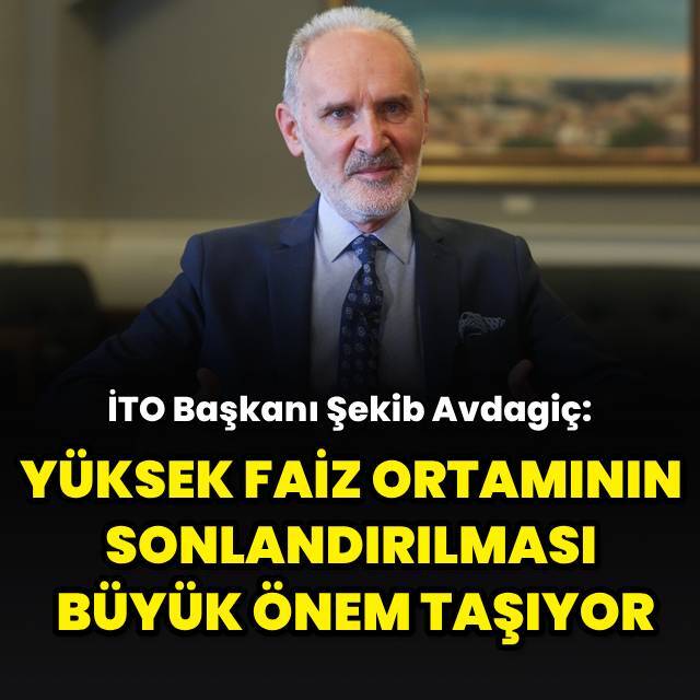 İTO'dan faiz açıklaması