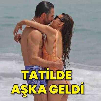 Tatilde aşka geldi
