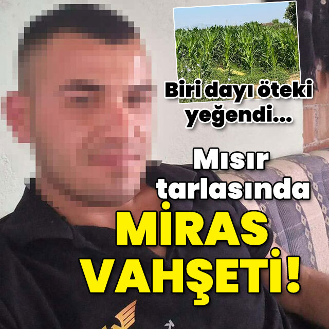 Dayı ile yeğenin 'kanlı miras' kavgası!