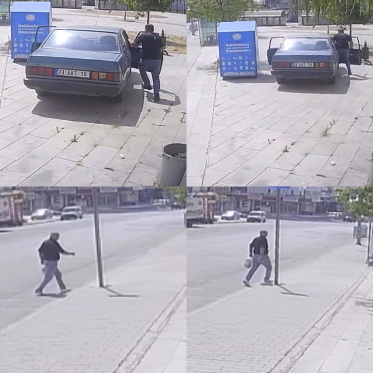 Pazara dalacak aracı durdurdu!