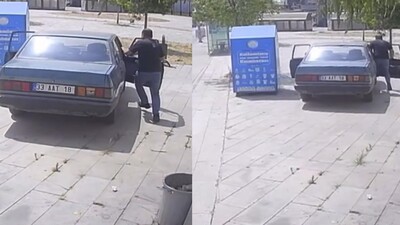 Pazara dalacak aracı durdurdu!