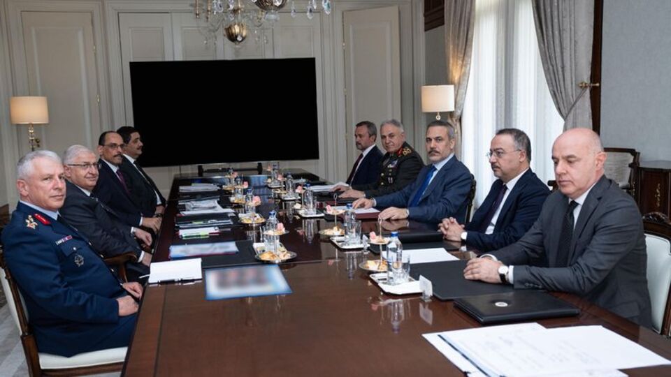 Dışişleri ve Milli Savunma Bakanı'ndan 'İsrail' zirvesi