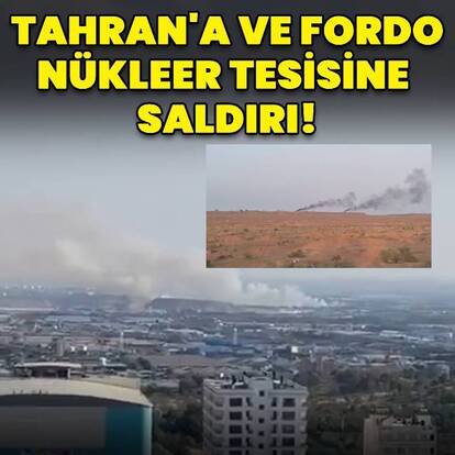 İsrail'den Tahran'ın batısına saldırı