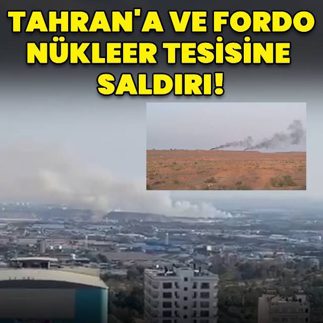 İsrail'den Tahran'ın batısına saldırı
