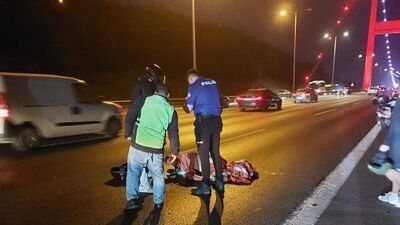 FSM Köprüsü'nde kaza: 1 ölü, 3 yaralı