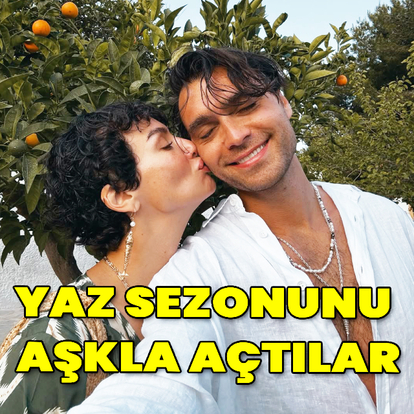 Yaz sezonunu aşkla açtılar
