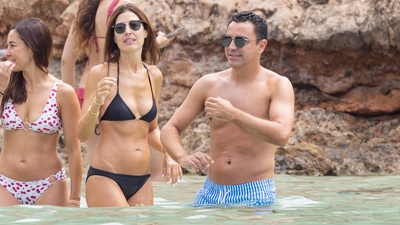 Xavi Hernandez'in Ibiza keyfi