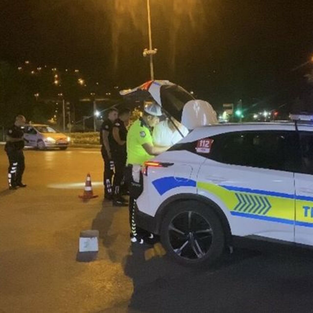 Aydın'da kaza: 2 polis yaralı