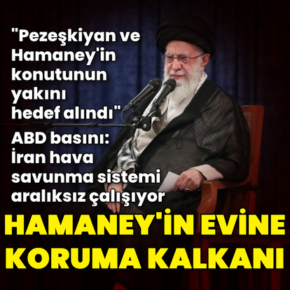 Hamaney'in evine koruma kalkanı