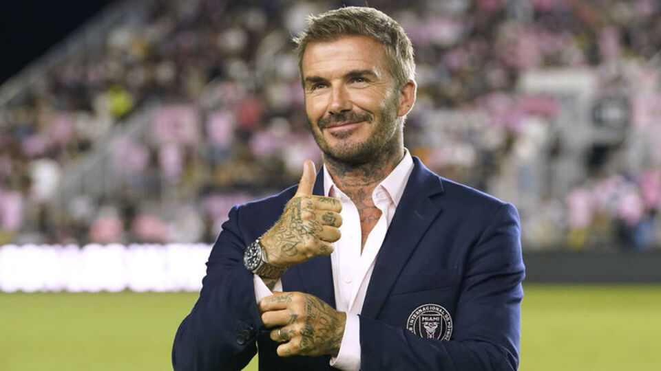 Beckham'a 'şövalyelik' ünvanı verildi