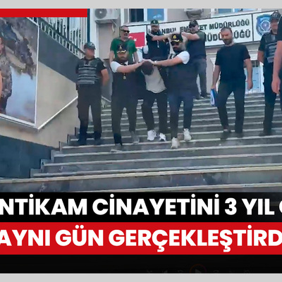 İntikam cinayetini aynı 3 yıl önce aynı gün gerçekleştirdiler