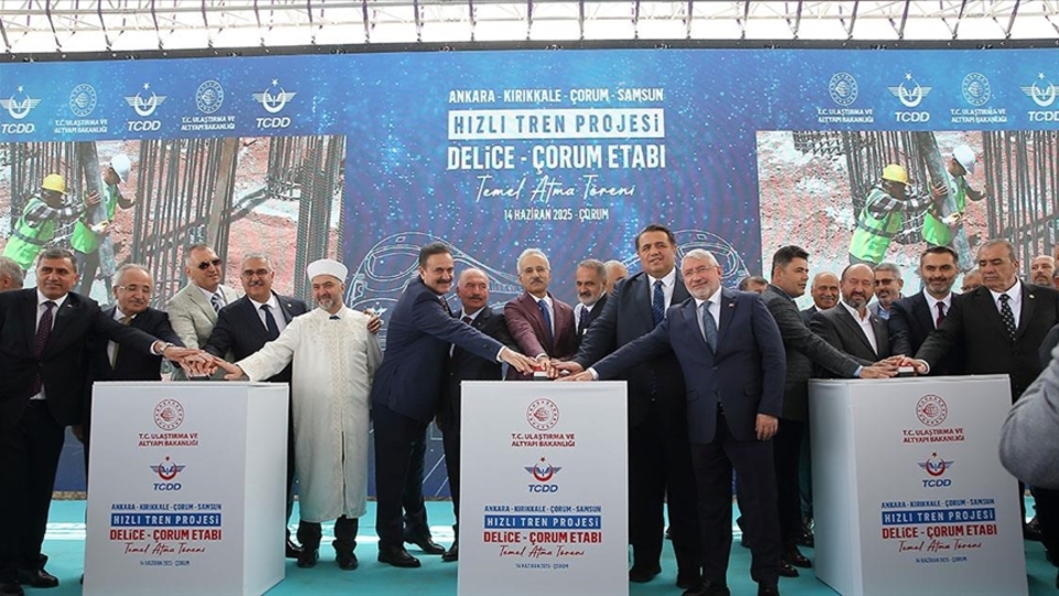 "Delice-Çorum" etabının temeli atıldı