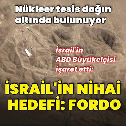 İsrail'den Fordo nükleer tesisi vurgusu
