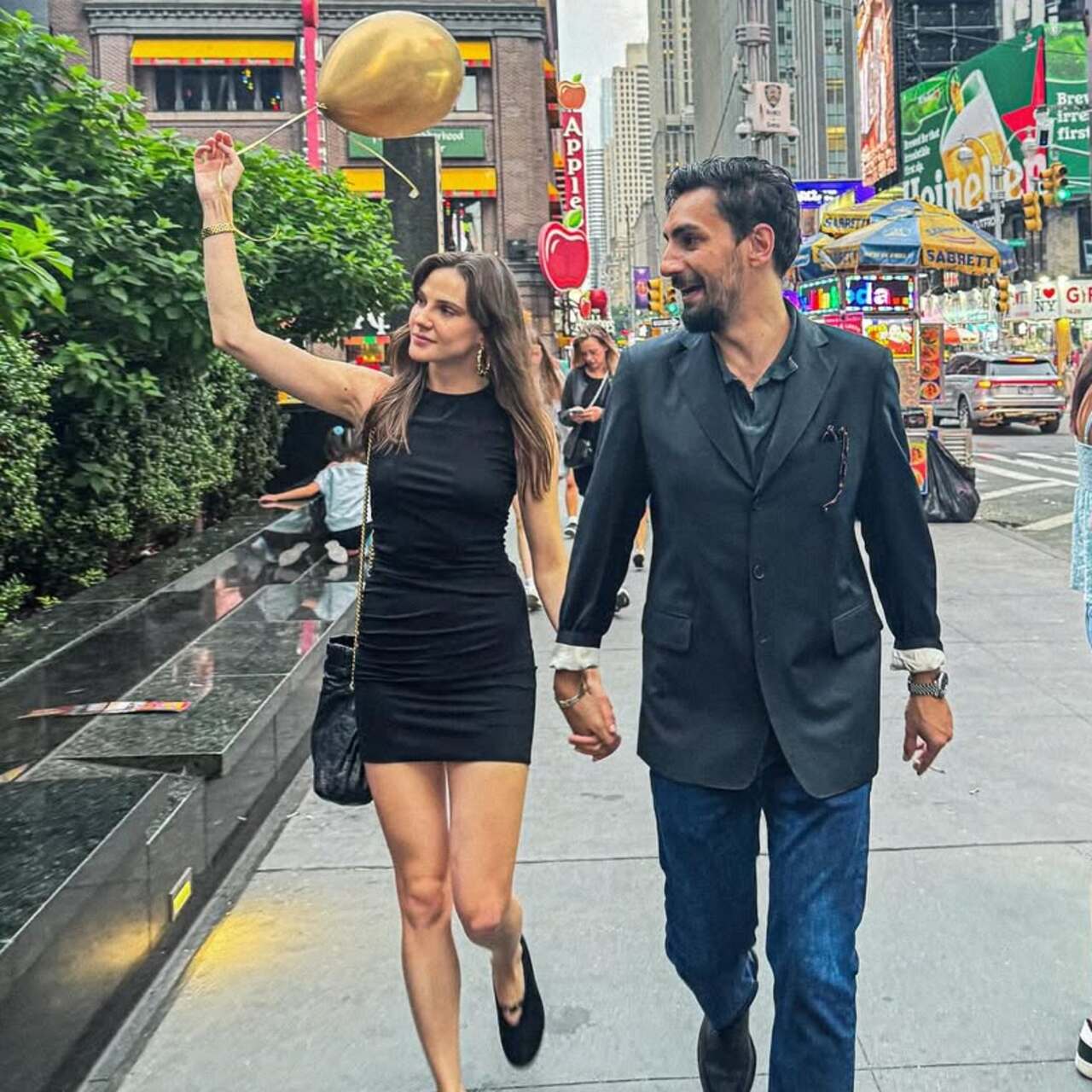 New York'ta aşk dolu doğum günü kutlaması