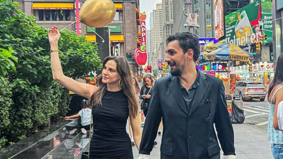 New York'ta aşk dolu doğum günü kutlaması