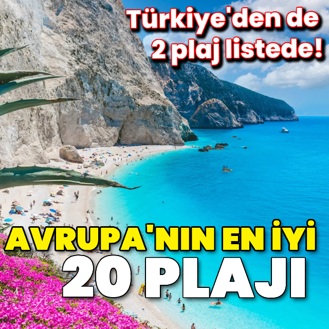 Avrupa'nın en iyi 20 plajı