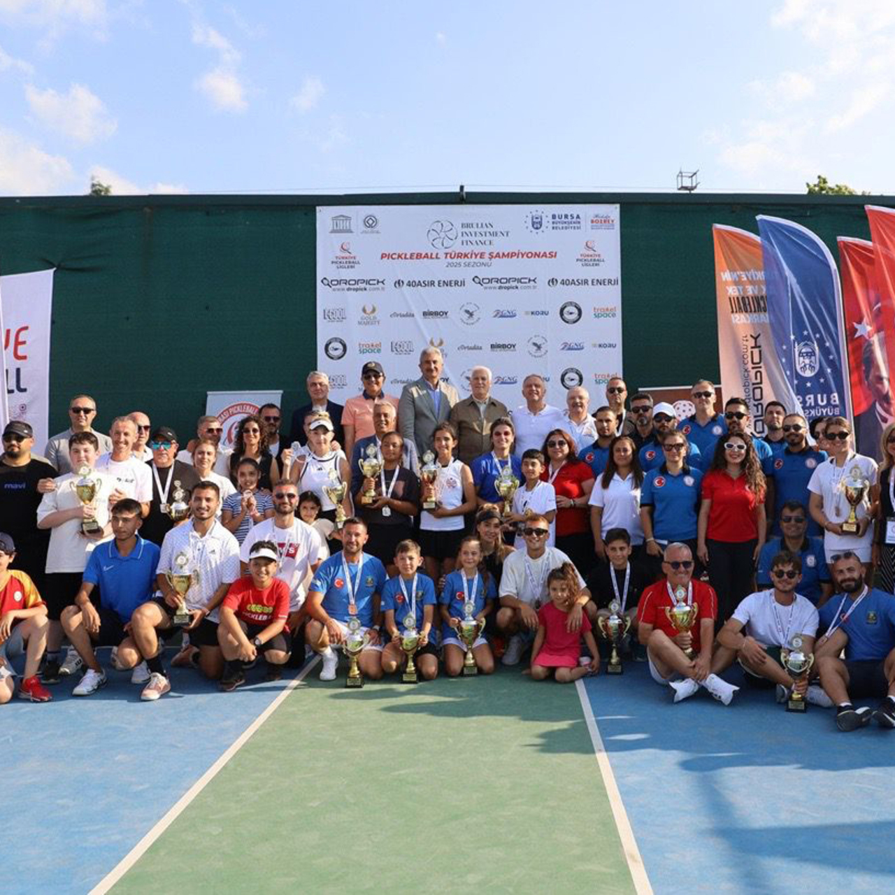 Bursa'da Pickleball heyecanı sona erdi!