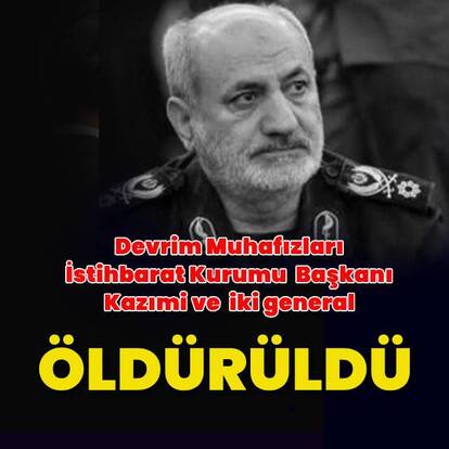 İran'da 3 önemli asker öldürüldü