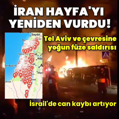 İran'dan İsrail'e yeni saldırı