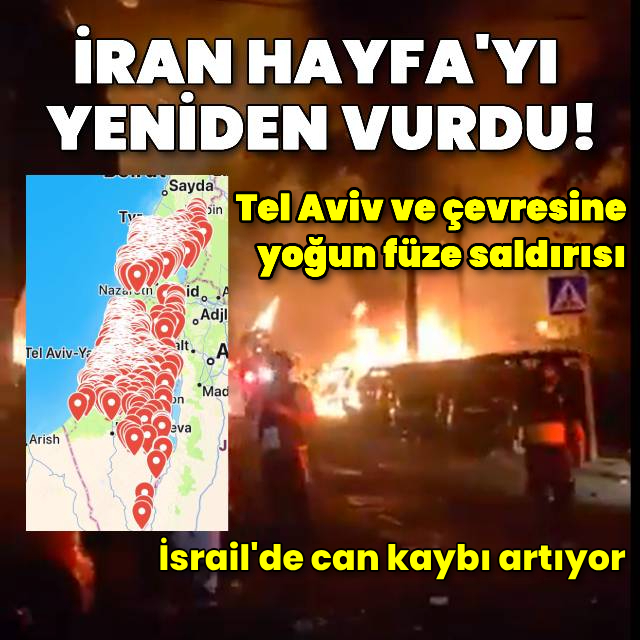 İran'dan İsrail'e yeni saldırı