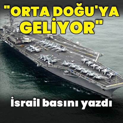 "USS Nimitz Orta Doğu'ya geliyor"