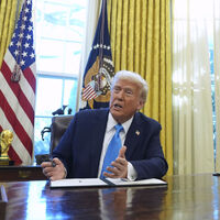 Trump'tan İsrail savunmasına destek