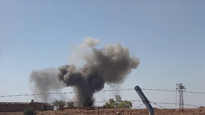 Erbil'e İHA düştü