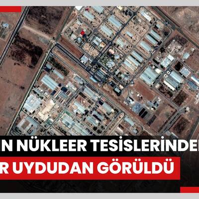 İran'ın nükleer tesislerindeki hasar uydudan görüldü