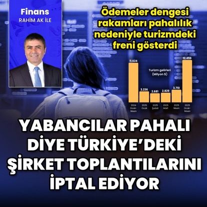 Pahalı kaldık turizm fren yaptı