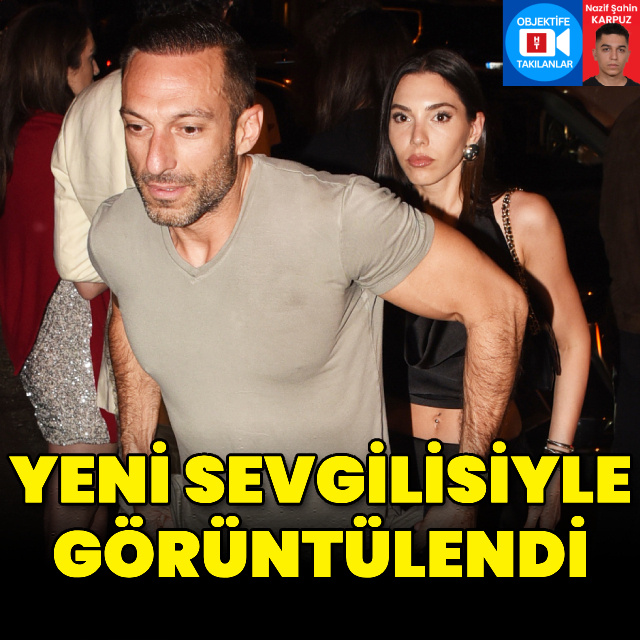 Yeni sevgilisiyle görüntülendi