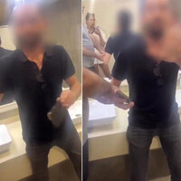 AVM'de kadınlar tuvaletinde gizli çekim!