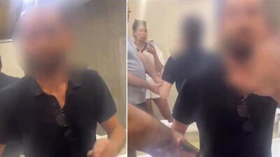 AVM'de kadınlar tuvaletinde gizli çekim!