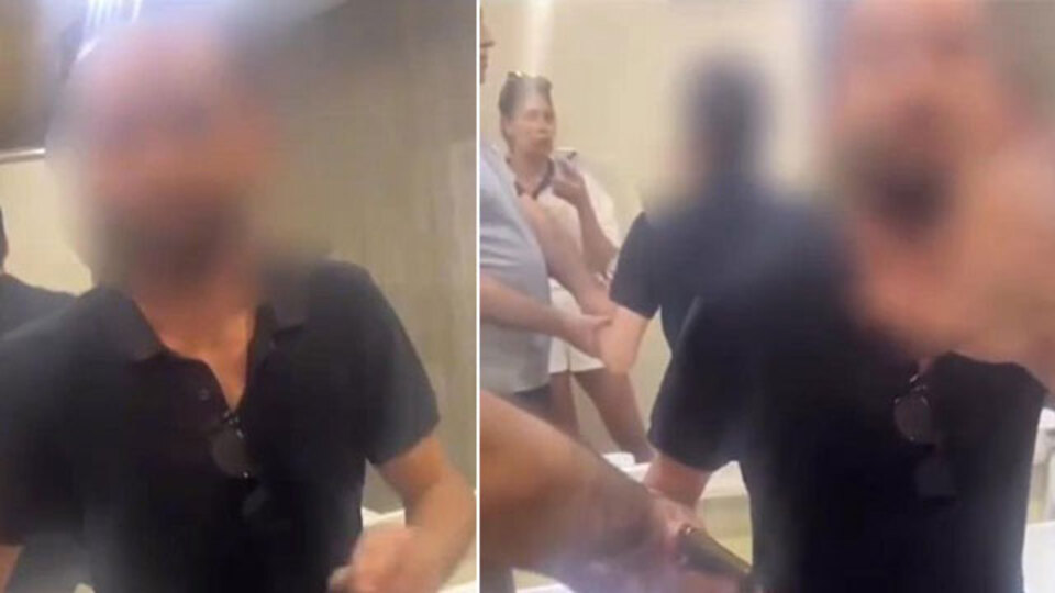 AVM'de kadınlar tuvaletinde gizli çekim!