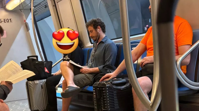 Metroda ünlü var