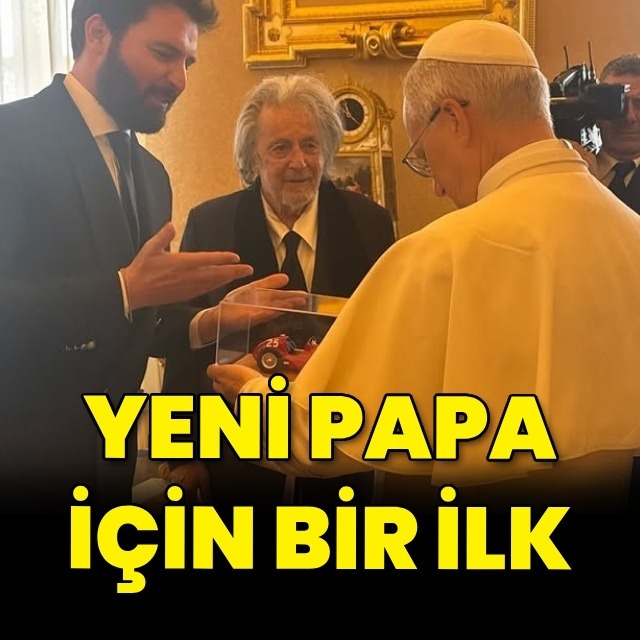 Yeni Papa için bir ilk