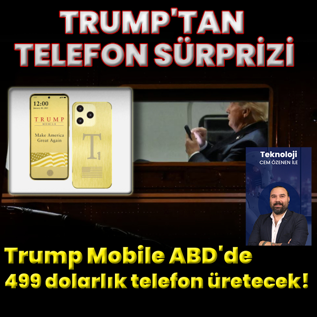 Trump'tan 499 dolarlık telefon atağı!
