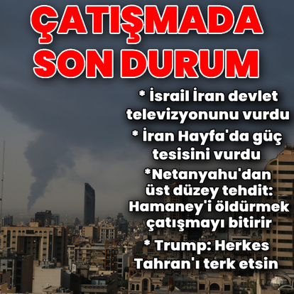 İran ve İsrail arasındaki çatışmada son durum
