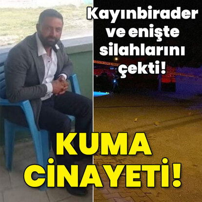 Silahlar çekildi! Kuma cinayeti!