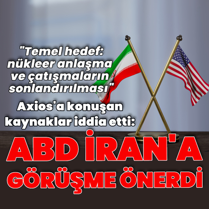 "ABD İran'a görüşme önerdi" iddiası