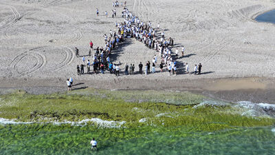 Denize salındı! Uydu izleme cihazıyla takip edilecek