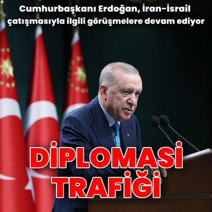 Cumhurbaşkanı Erdoğan'dan diplomatik temaslar