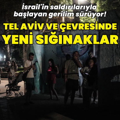 İsrail'de yeni sığınaklar yapılıyor