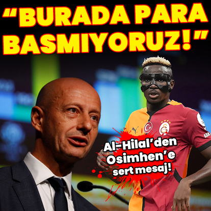 Al-Hilal'den Osimhen'e mesaj!