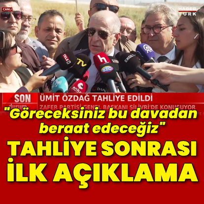 Ümit Özdağ için tahliye kararı
