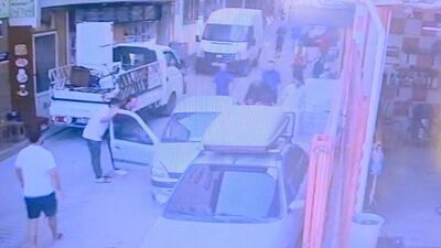 91 yaşındaki sürücü kalp krizi geçirdi!