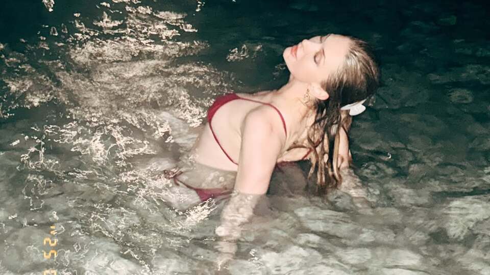 "Ege'de gece yüzmesi"