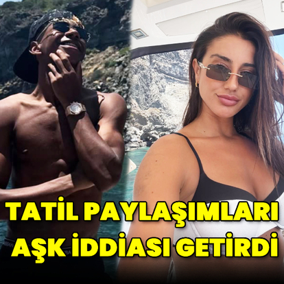 Tatil paylaşımları aşk iddiası getirdi