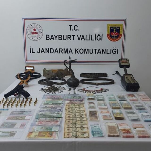 13 ilde tarihi eser ve izinsiz kazı operasyonu