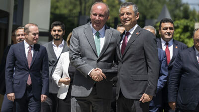 CHP lideri Özel, İnce'yi CHP'ye davet etti