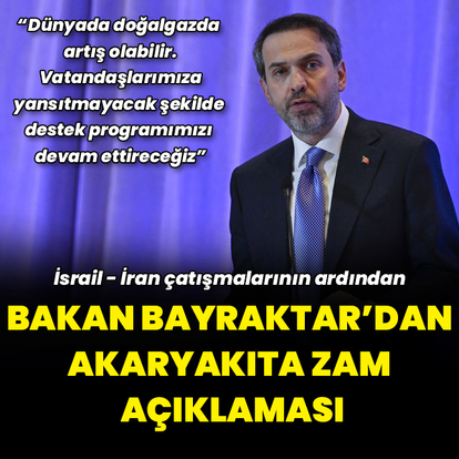 Bakan Bayraktar'dan doğalgaz tedariki ve zam açıklaması